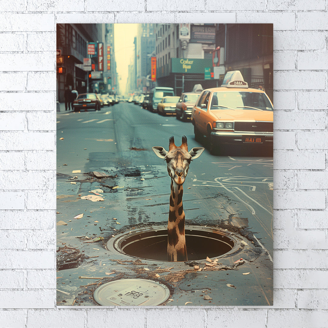 Giraffe in New York