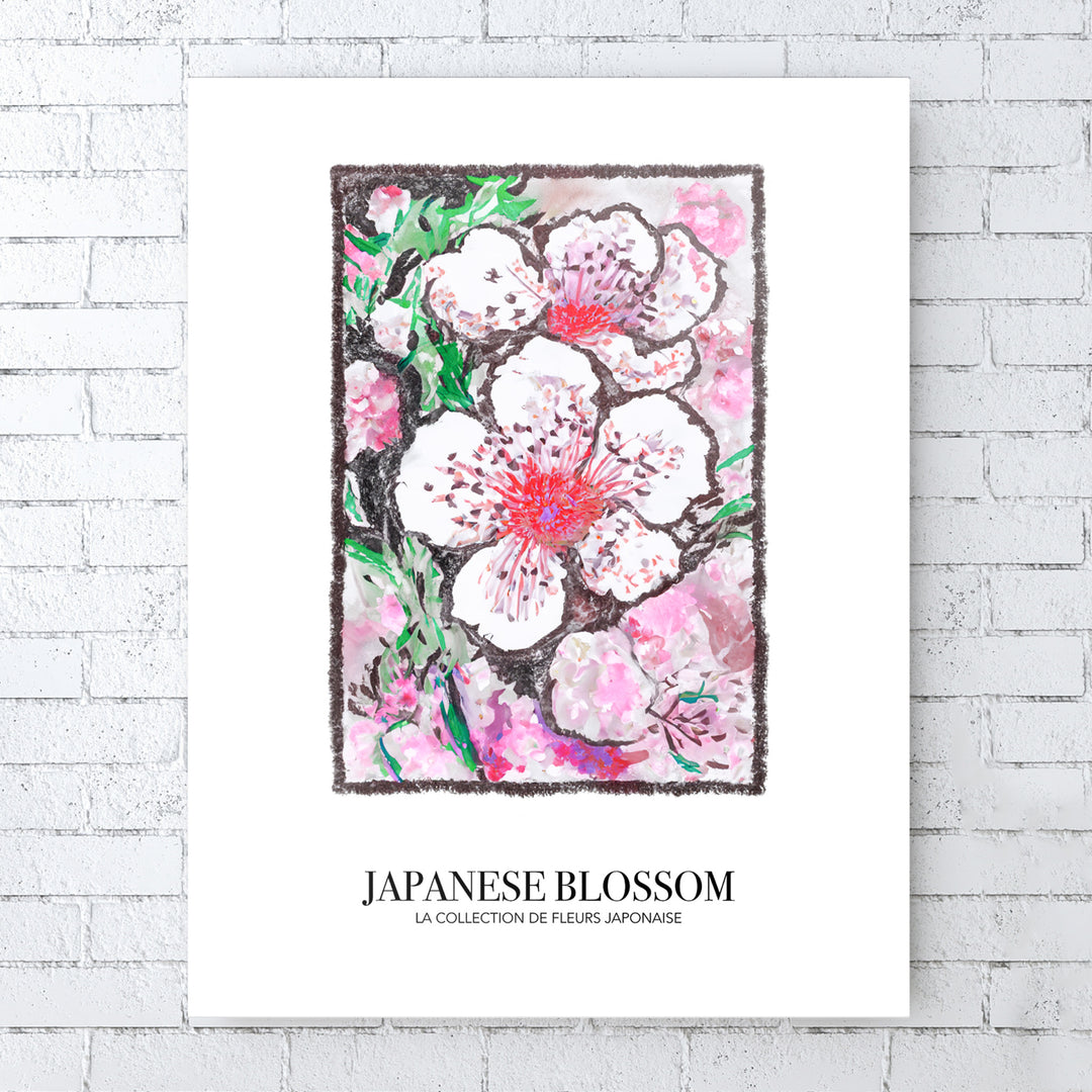 Japanische Blütenkirsche Pink - Blumenkollektion