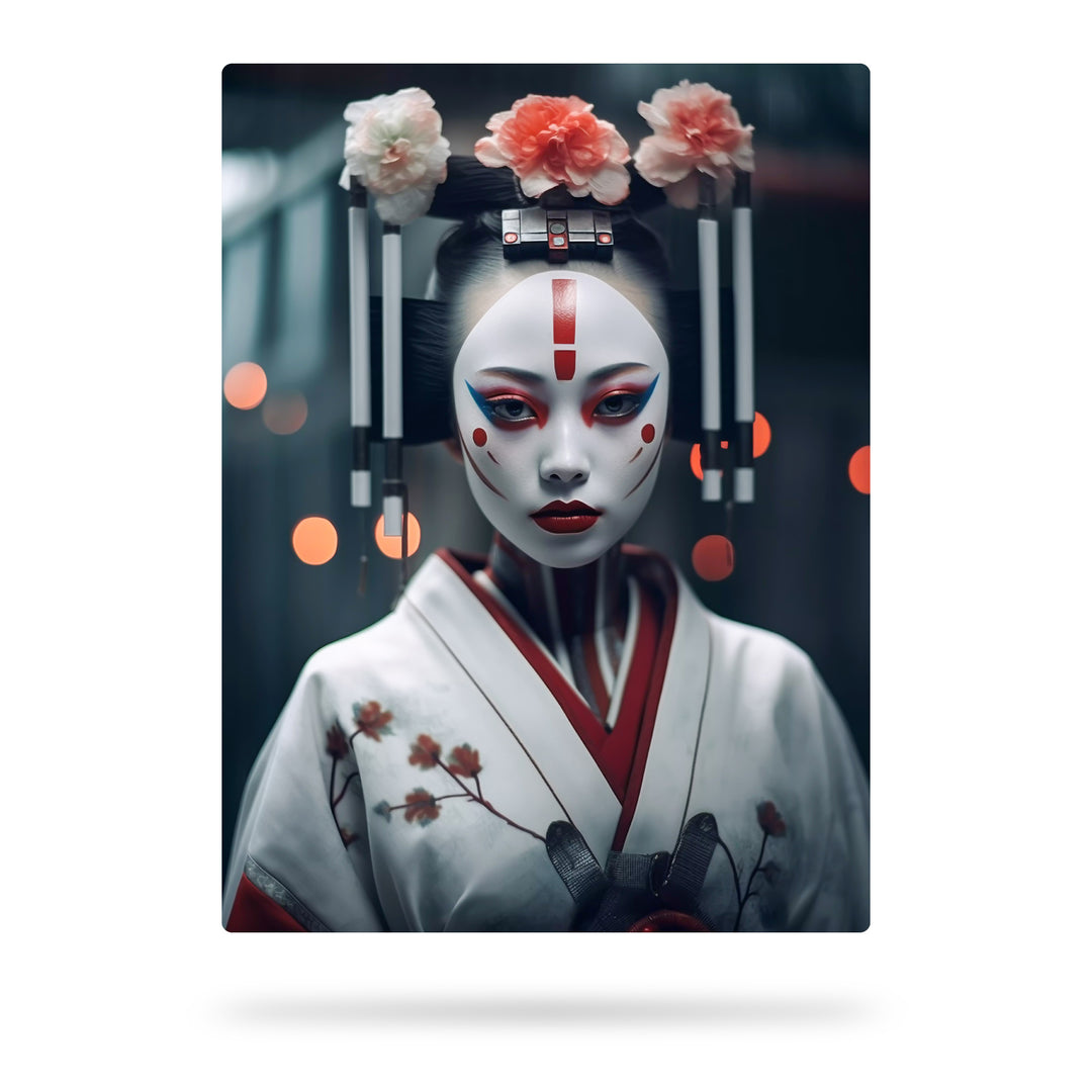 Japanischer Zauber - Geisha Portrait in Tradition