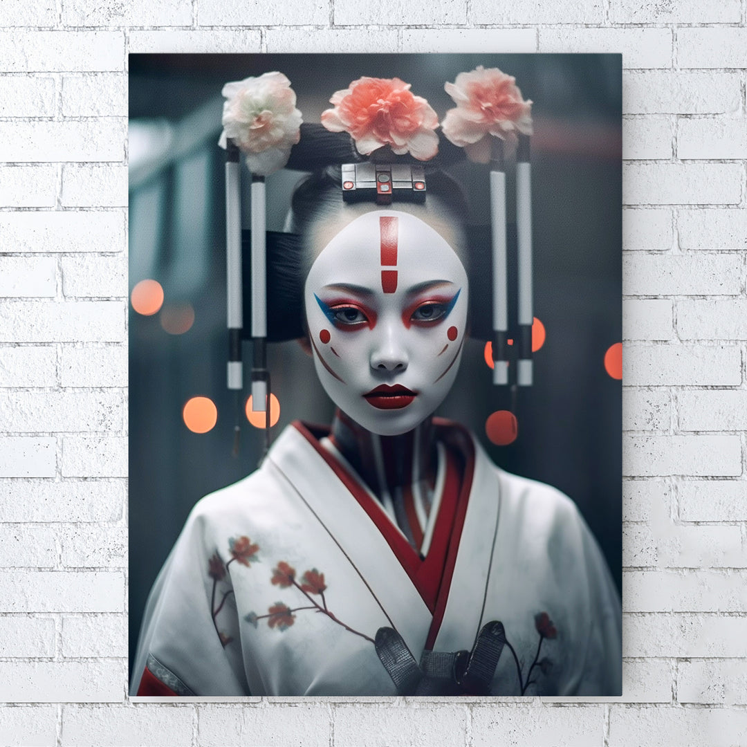 Japanischer Zauber - Geisha Portrait in Tradition