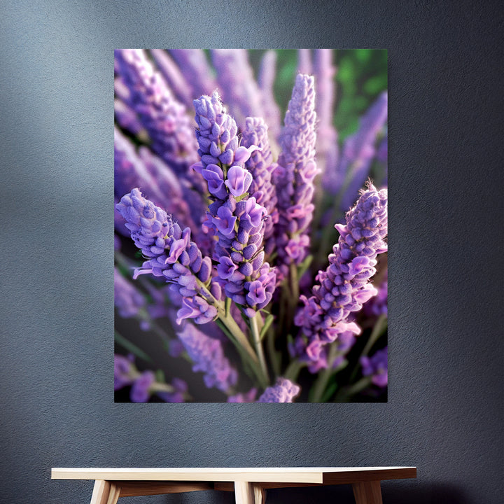 Lavendel Lässigkeit - Duftende Schönheit in Nahaufnahme