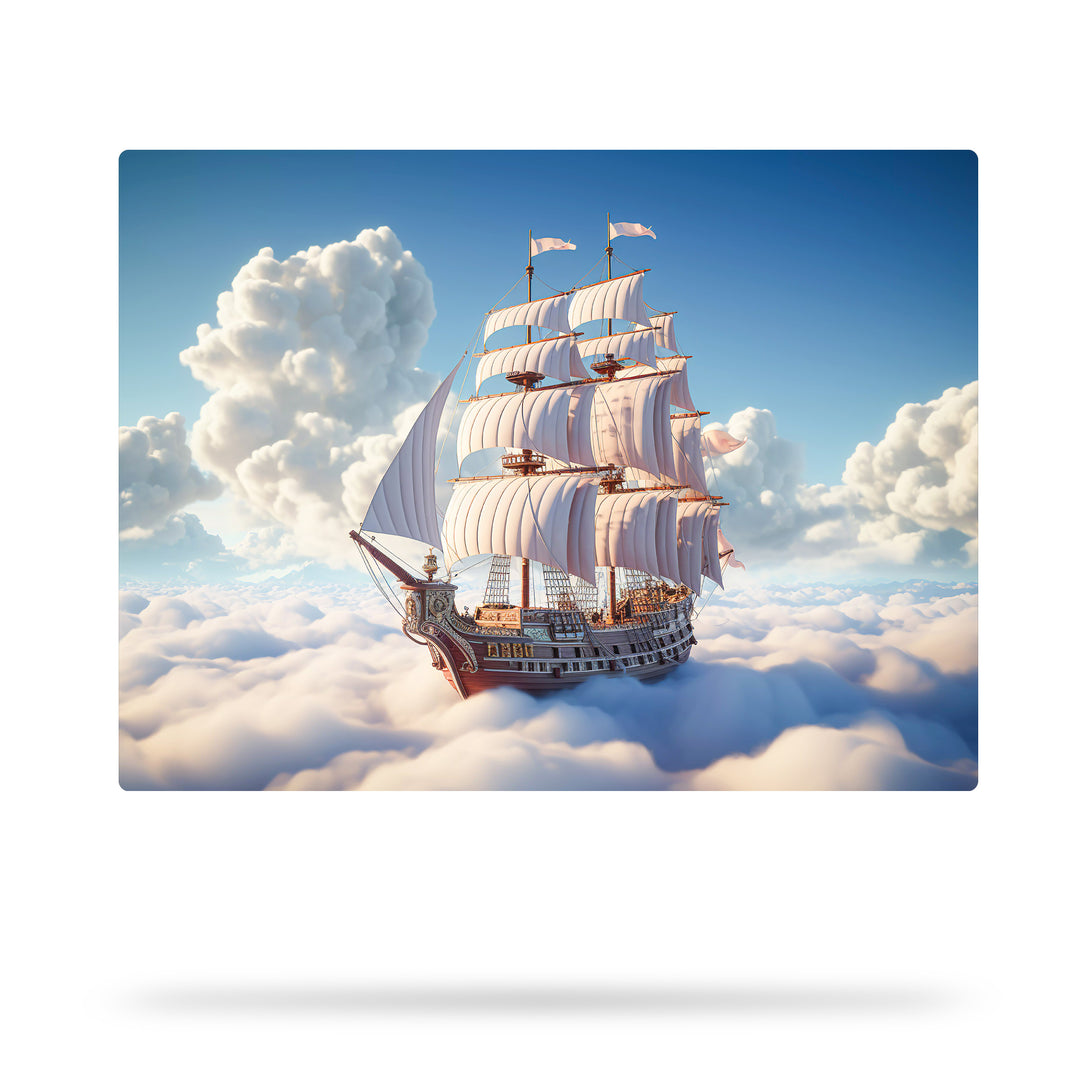Luftige Schiffsfahrt - Ein Meer aus Wolken