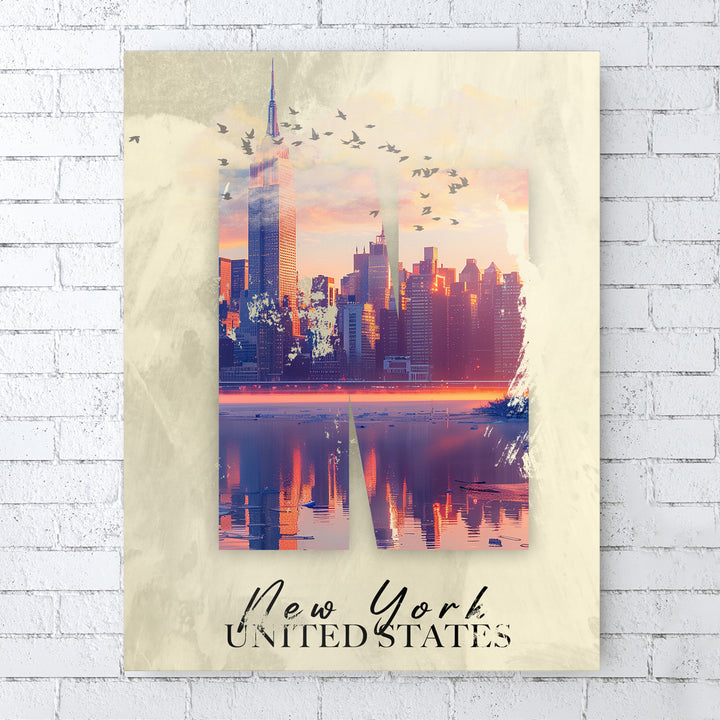Grafik N - New York United States