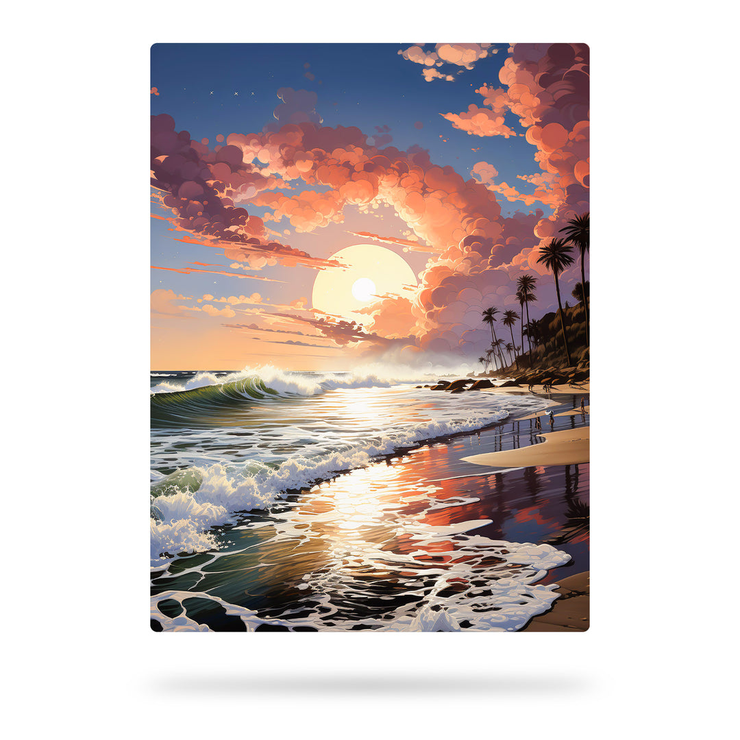 Paradiesische Ruhe - Sonnenuntergang am malerischen Strand erleben