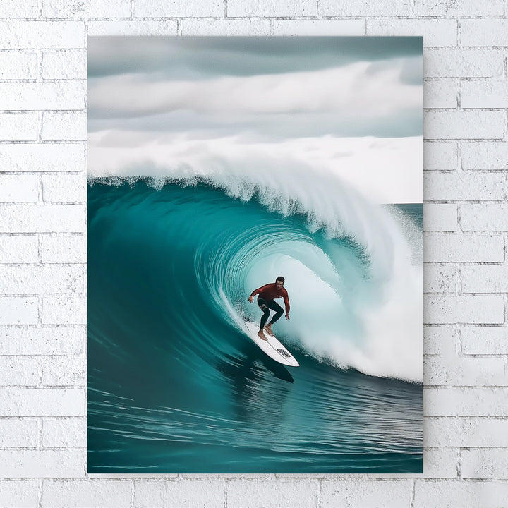 Wellenreiter - Junger Surfer bezwingt gigantische Welle