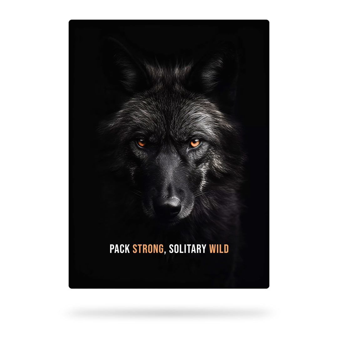 Wolfsmut und Widerstandskraft - Pack Strong Solitary Wild